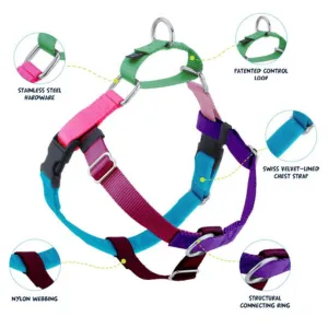 2 Hounds Design Freedom No-Pull Dog Harness Jellybean Sugar