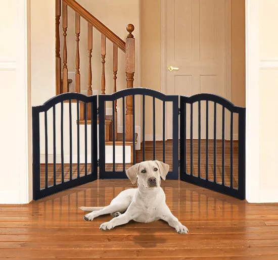 3 Panel Pet/ Dog Gate - Black