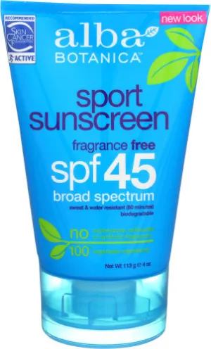 Alba Botanica - Sun Care Lotion SPF 50 Sport, 3 Oz - Pack of 1