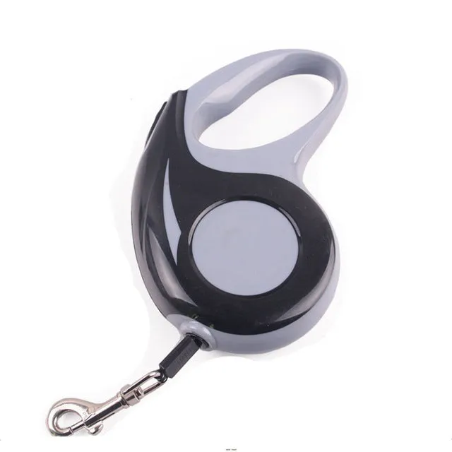 Automatic retractable dog leash