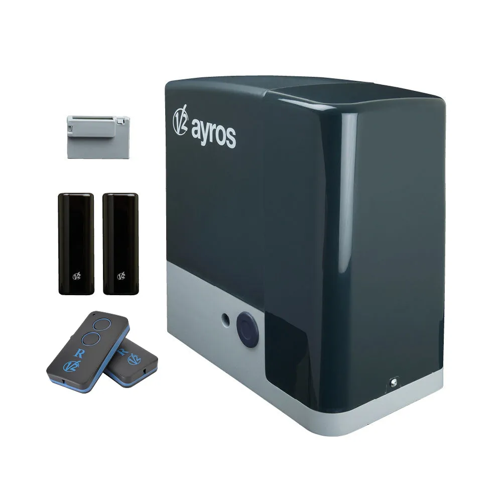 AYROS V2 800kg Sliding Gate Kit 230v