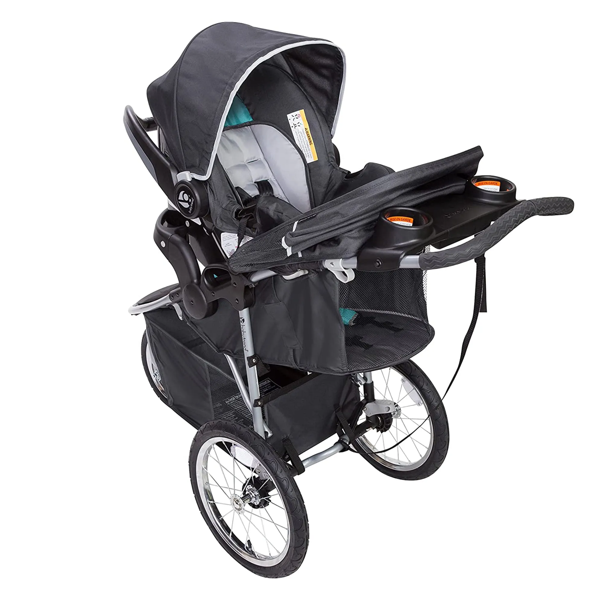 Baby Trend Pathway 35 Jogger Infant Baby Jogger Stroller Travel System, Teal