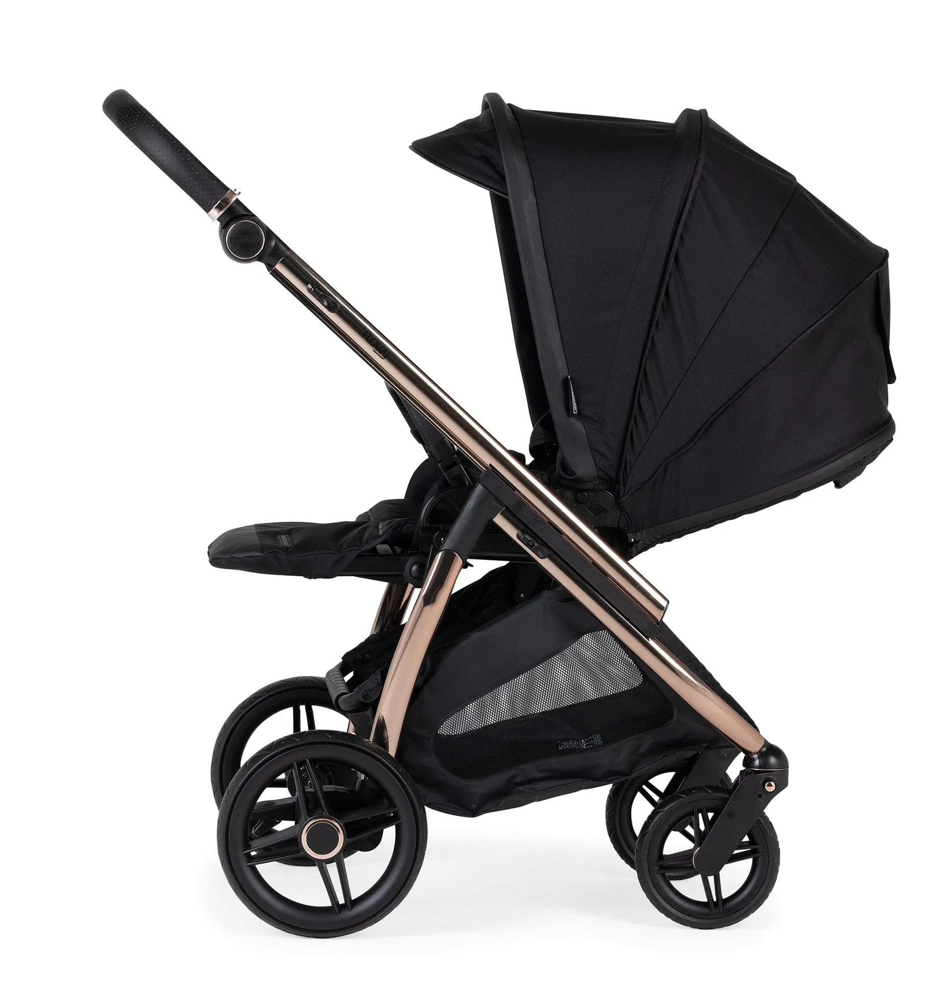 Bebecar Flowy 3 in 1 Travel System - Black