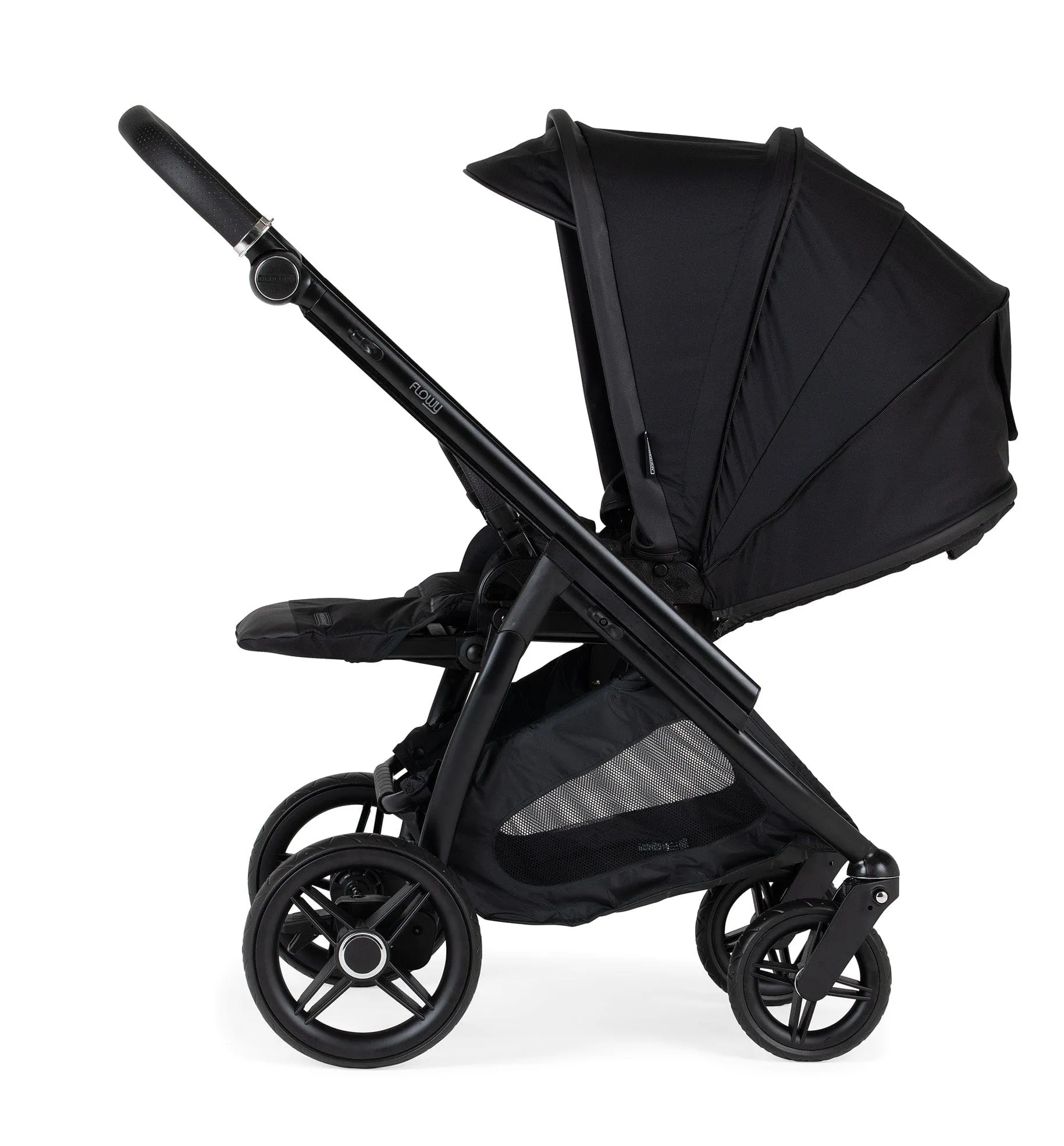 Bebecar Flowy 3 in 1 Travel System - Black