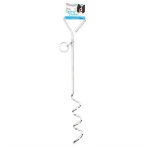 Boss Pet Spiral Tie-Out Stake 18"