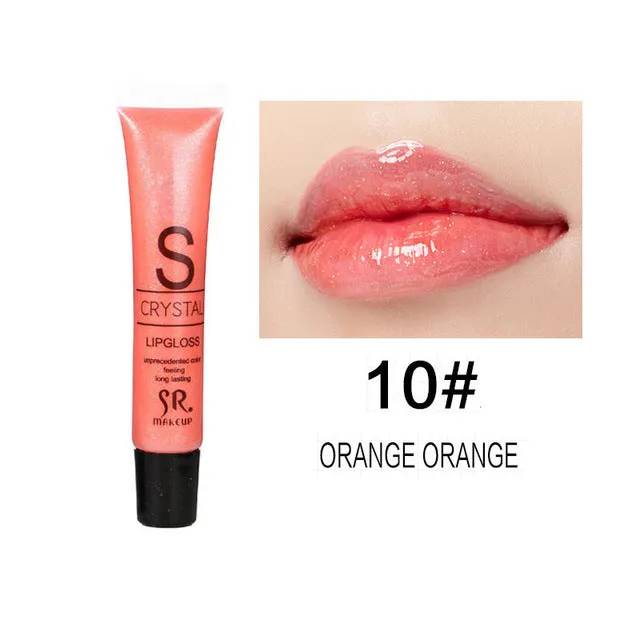 Brand Makeup Crystal Liquid Lips Cosmetics Long Lasting Lipstick Moisturizer Shining Diamond Shimmer Glitter Lip Gloss