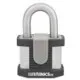 Brinks Commercial 50mm Commercial Laminated Steel Keyed Padlock, 4-Pack - Solid Steel Body with Boron Steel Shackle