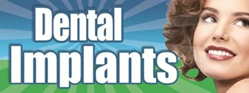 Dental Implants Vinyl Banner Sign