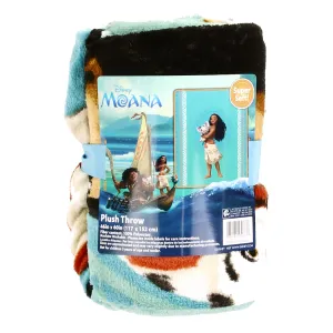 Disney Moana 46" x 60" Super Soft Plush Throw (non-personalized)