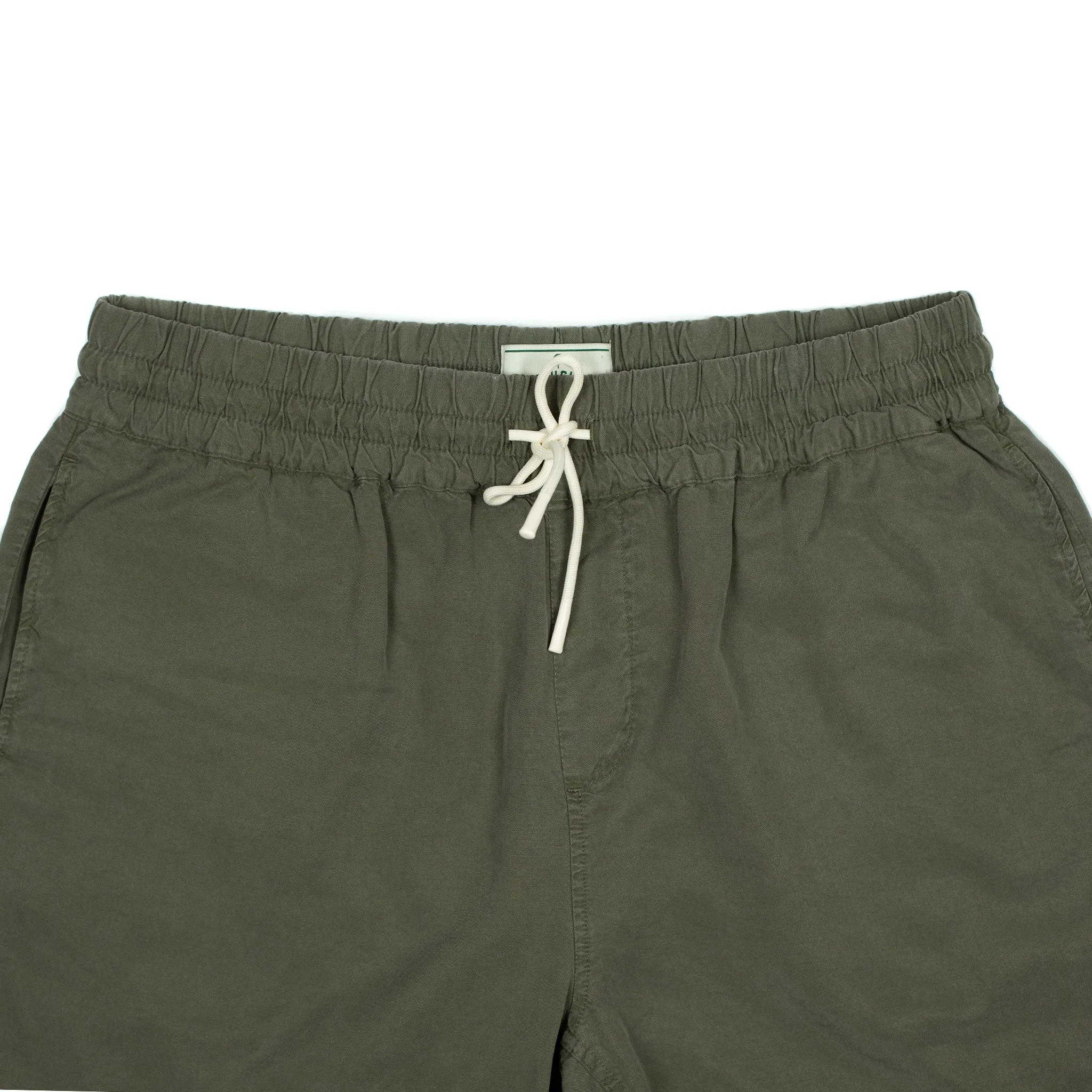 Dogtown easy shorts in olive tencel