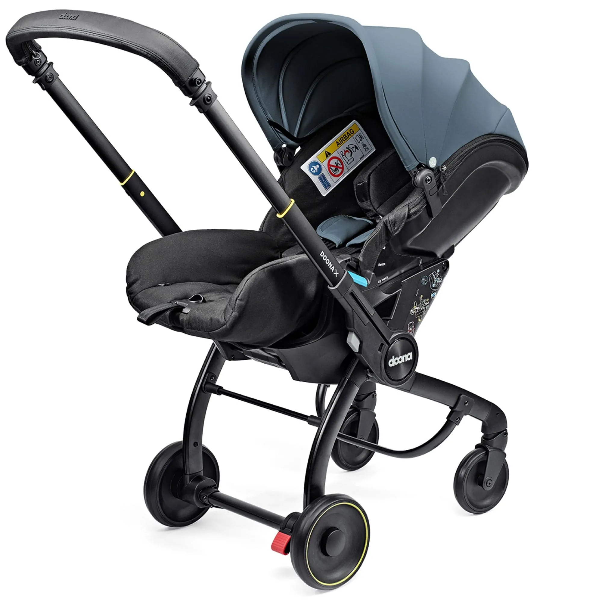 Doona X Infant Car Seat Stroller & X Isofix Base Ocean Blue