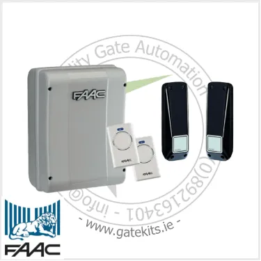 Faac s418 kit-105998-104301- FOR ENTRANCES UP TO 4.6M (13.5FT)(5.4m with electric lock(16ft))