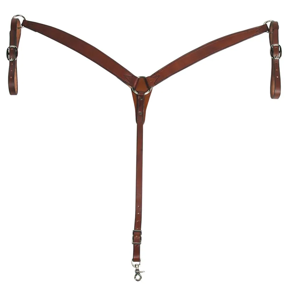 FABTRON Chestnut Leather Breast Collar 70202