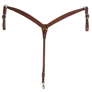 FABTRON Chestnut Leather Breast Collar 70202