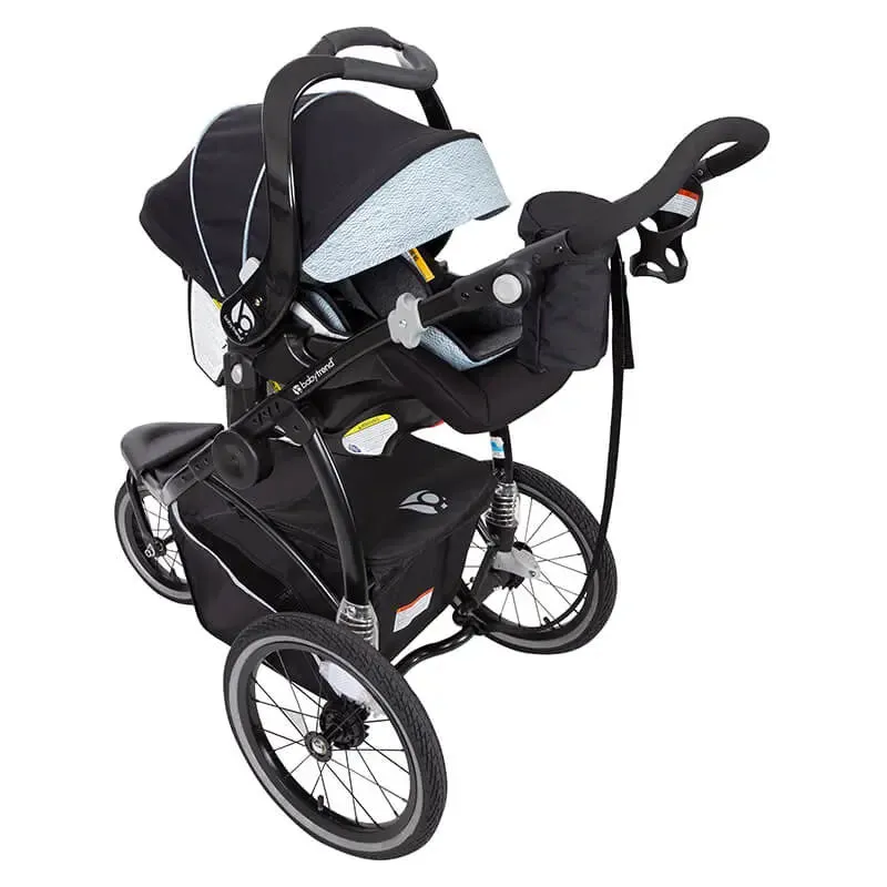 Go Gear 180º 6-in-1 Jogger Travel System with E- Shift Infant Car Seat - Blue Spectrum