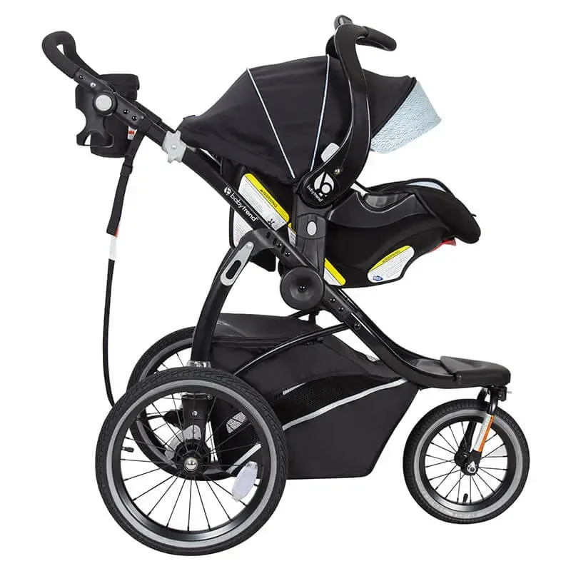 Go Gear 180º 6-in-1 Jogger Travel System with E- Shift Infant Car Seat - Blue Spectrum