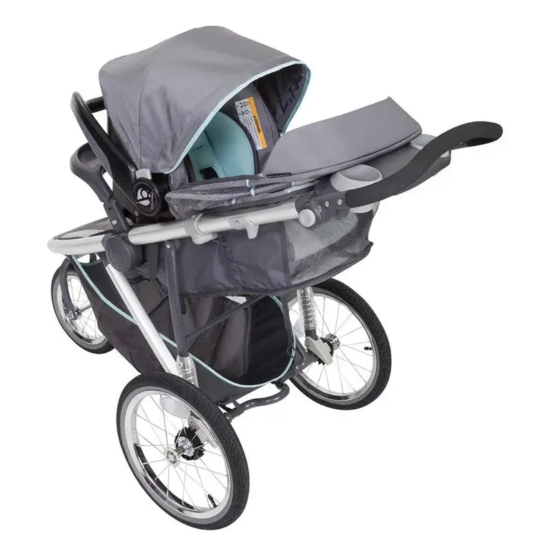 GoLite® Propel 35 Jogger Travel System with Ally™ 35 Infant Car Seat - Glacier