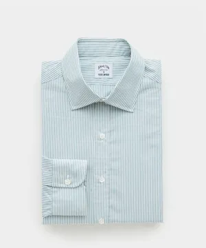 Hamilton   Todd Snyder Dress Shirt in Micro Banker Stripe