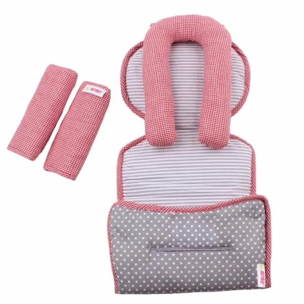 Innovative Car Seat Liner, Headrest & Strap Set