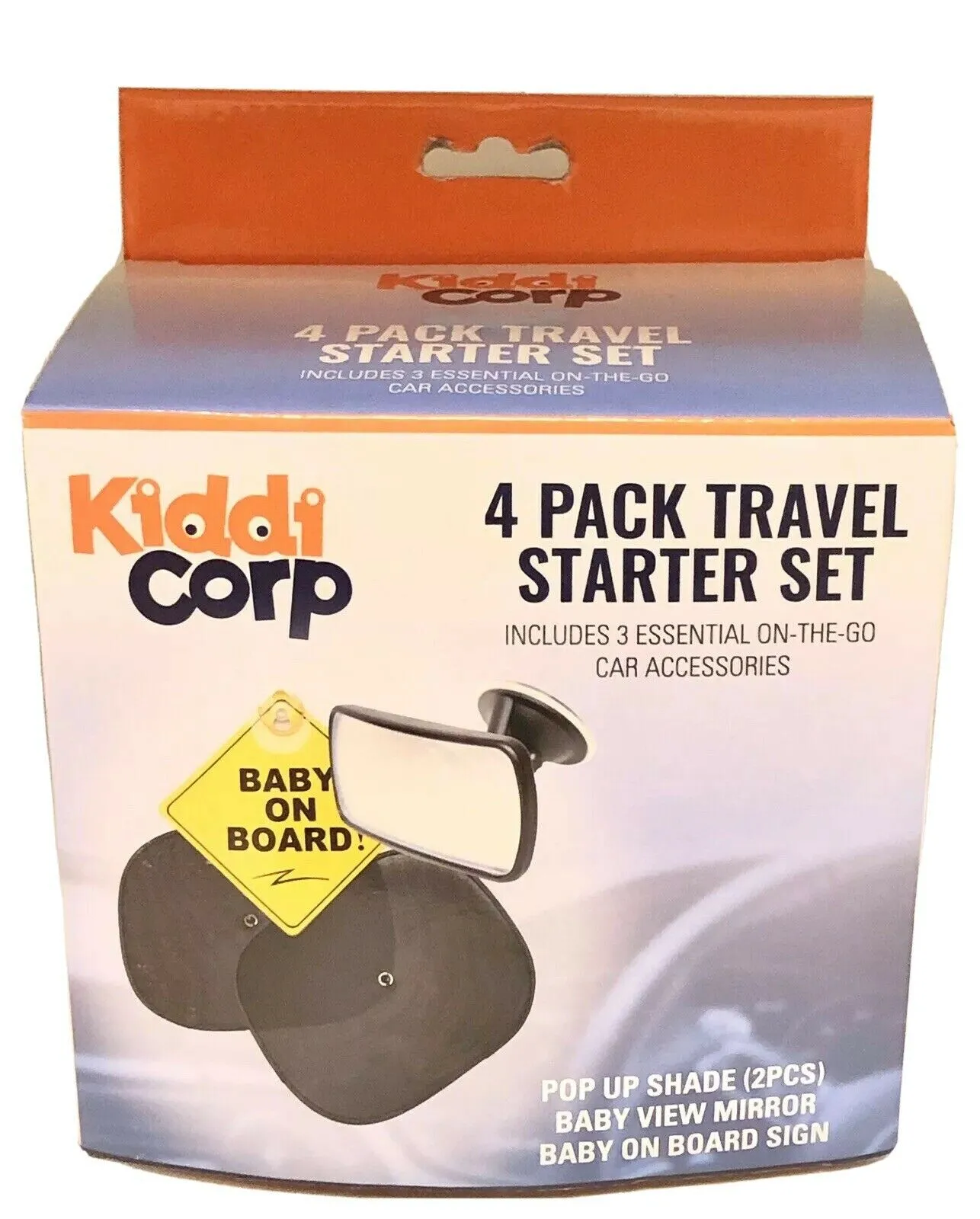 Kiddicorp 4 Pack Travel Starter Set