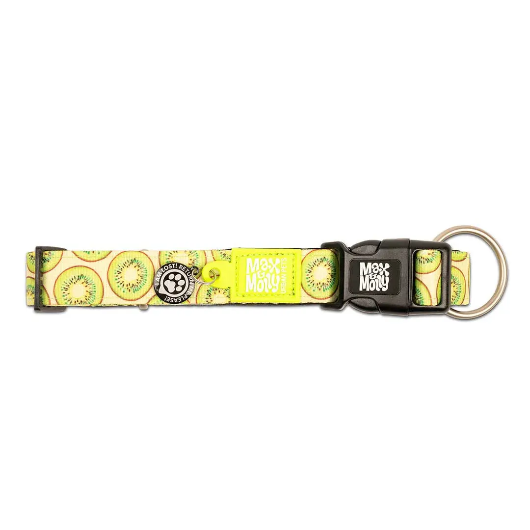 Max & Molly Kiwi Smart ID Dog Collar Medium