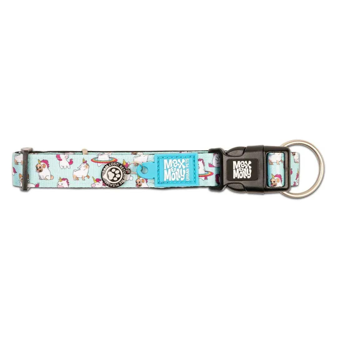 Max & Molly Unicorn Smart ID Dog Collar Extra Small