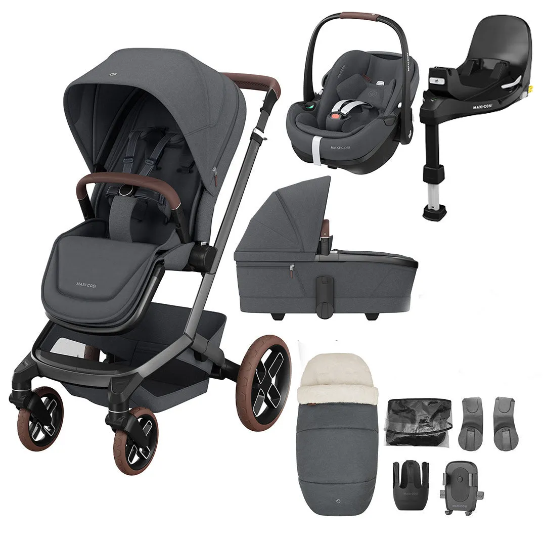 Maxi-Cosi Fame Premium   Pebble 360 Pro 2 Travel System