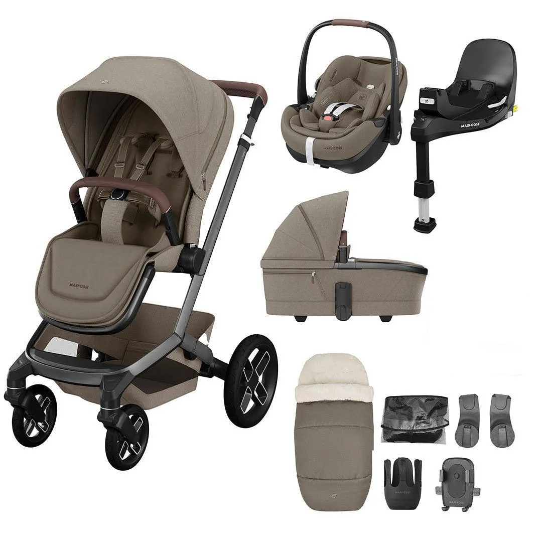 Maxi-Cosi Fame Premium   Pebble 360 Pro 2 Travel System