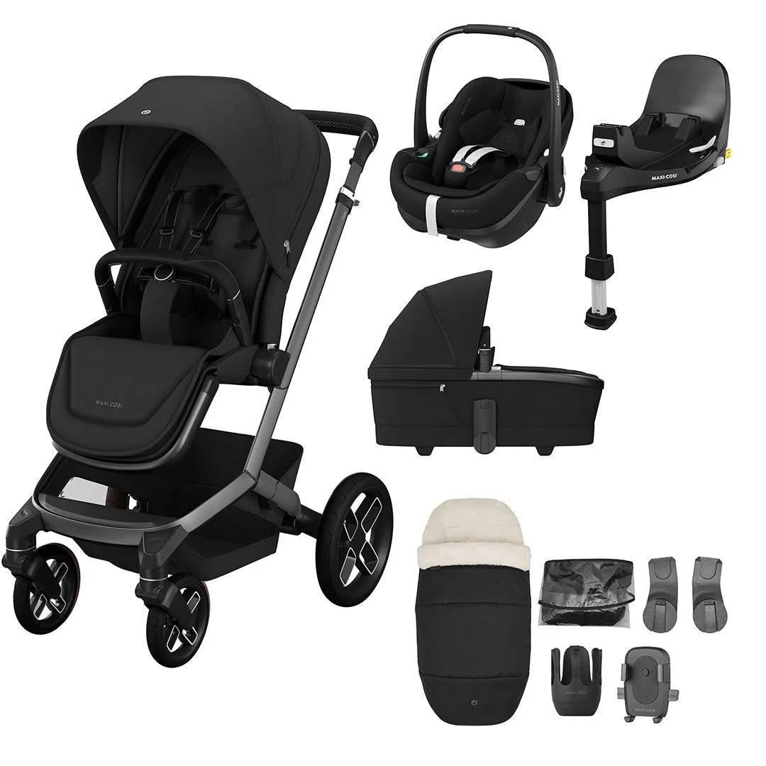 Maxi-Cosi Fame Premium   Pebble 360 Pro 2 Travel System