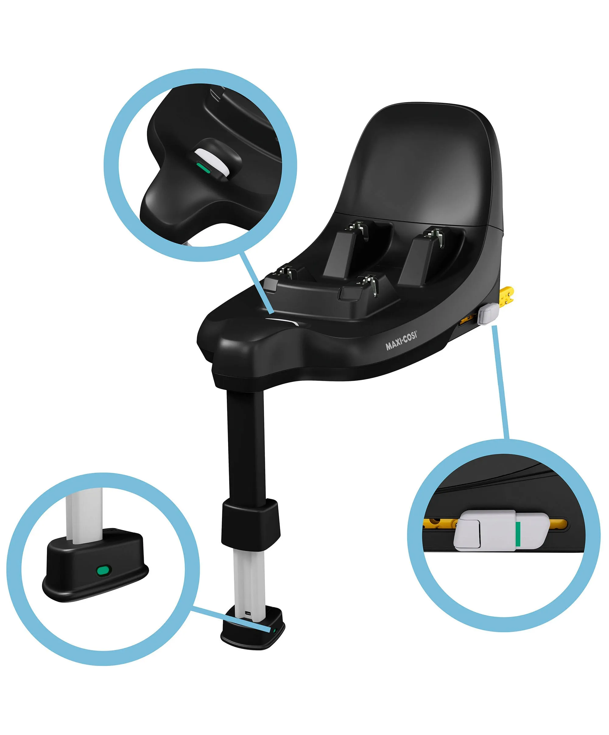 Maxi-Cosi FamilyFix S Car Seat Base - Black