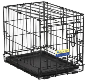 Midwest Contour™ Single-Door Folding Dog Crates