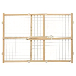 Midwest Wood and Wire Mesh Pet Gate (24")