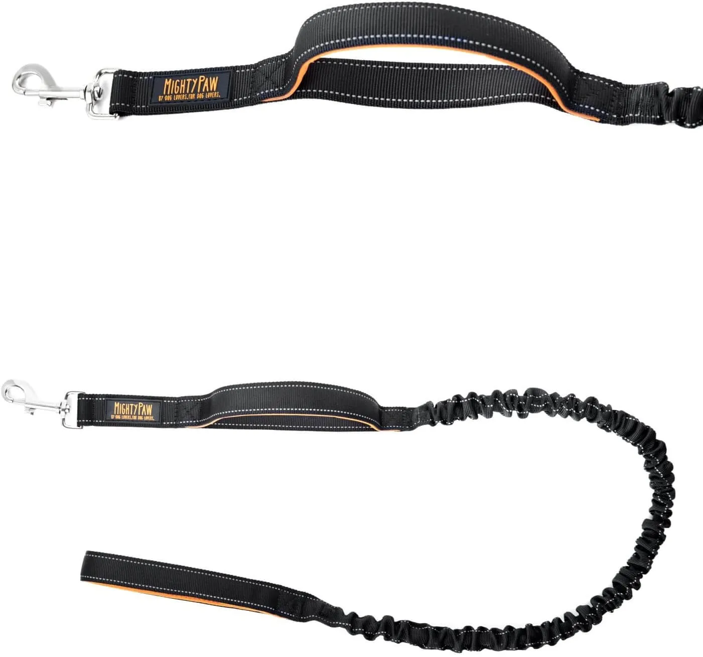 Mighty Paw Dual Handle Bungee Leash with Shock-Absorbing System