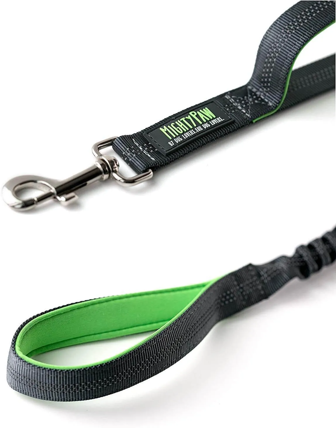 Mighty Paw Dual Handle Bungee Leash with Shock-Absorbing System