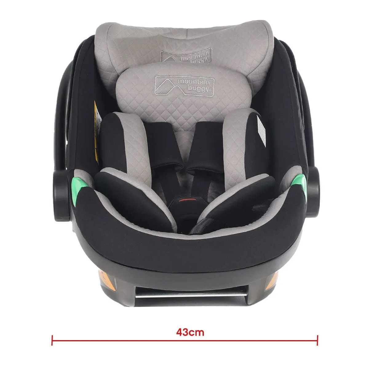 Mountain Buggy Protect i-Size Car Seat and Base - Black (2023)