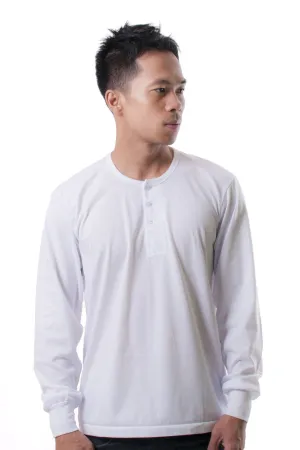 MUL1 - Camisa de Chino - Long-Sleeve - White