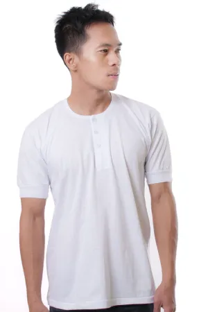 MUS1 - Camisa de Chino - Short-Sleeve - White