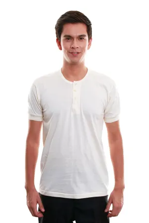 MUS2 - Camisa de Chino - Short-Sleeve - Beige