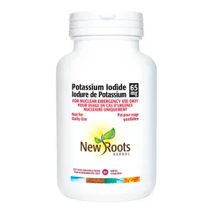 New roots - potassium iodide emergency 65mg - 60 tabs