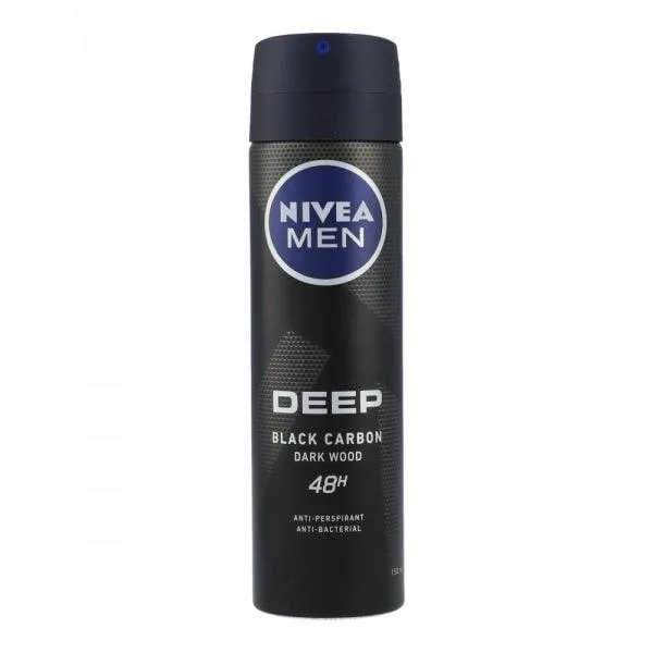 NIVEA MEN DEEP BLACK CARBON DARK WOOD 150ML