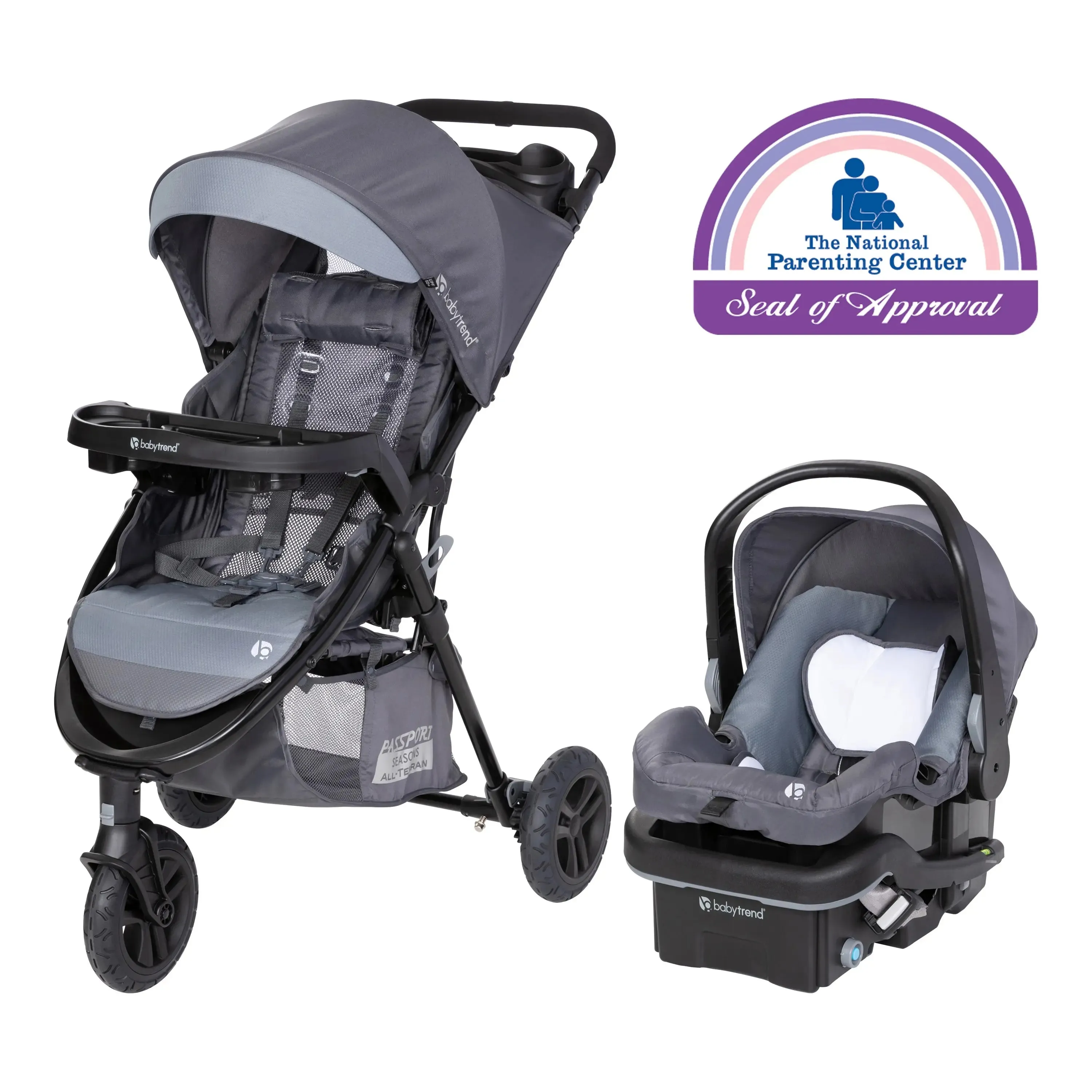 Passport® Seasons All-Terrain Stroller Travel System with EZ-Lift™ PLUS Infant Car Seat