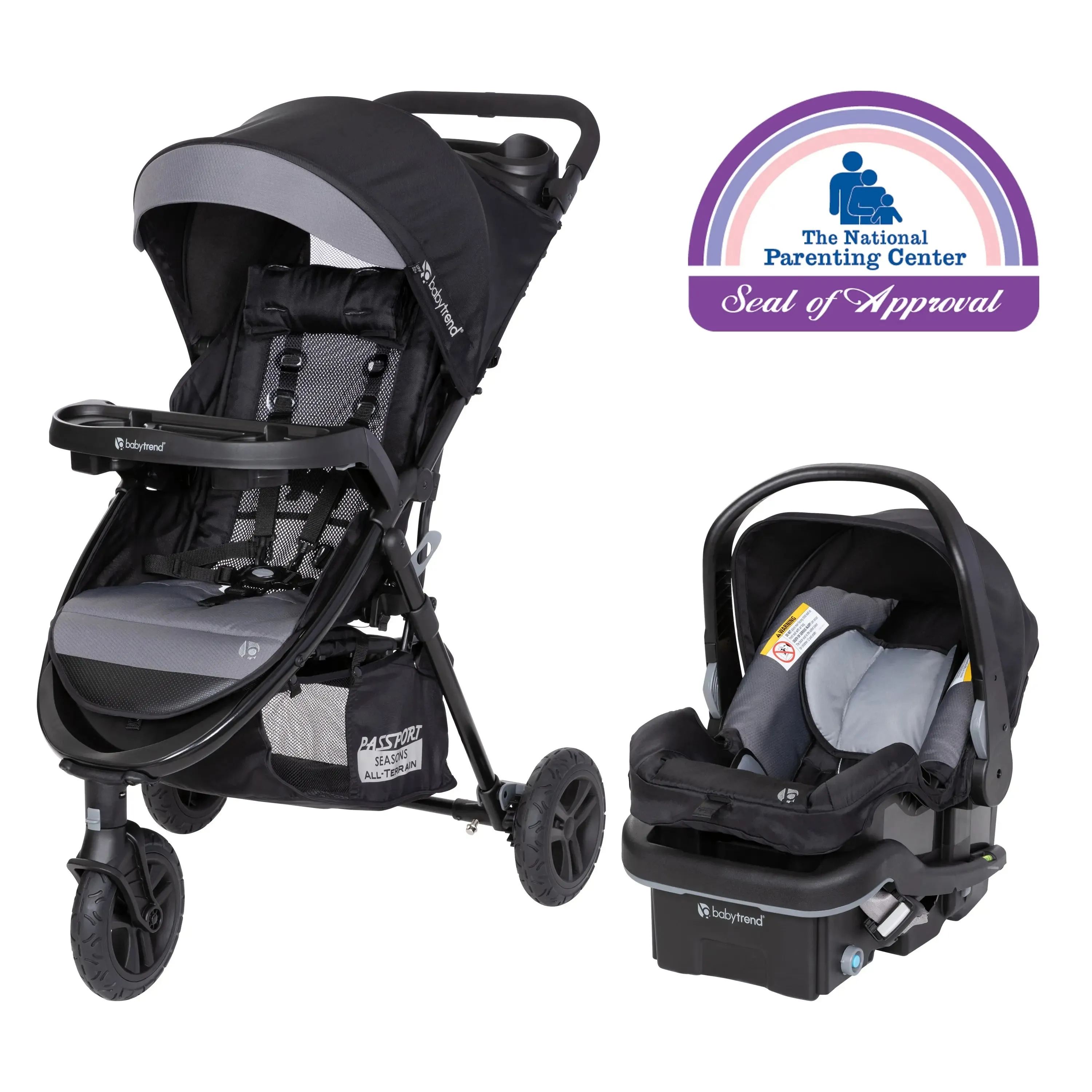 Passport® Seasons All-Terrain Stroller Travel System with EZ-Lift™ PLUS Infant Car Seat