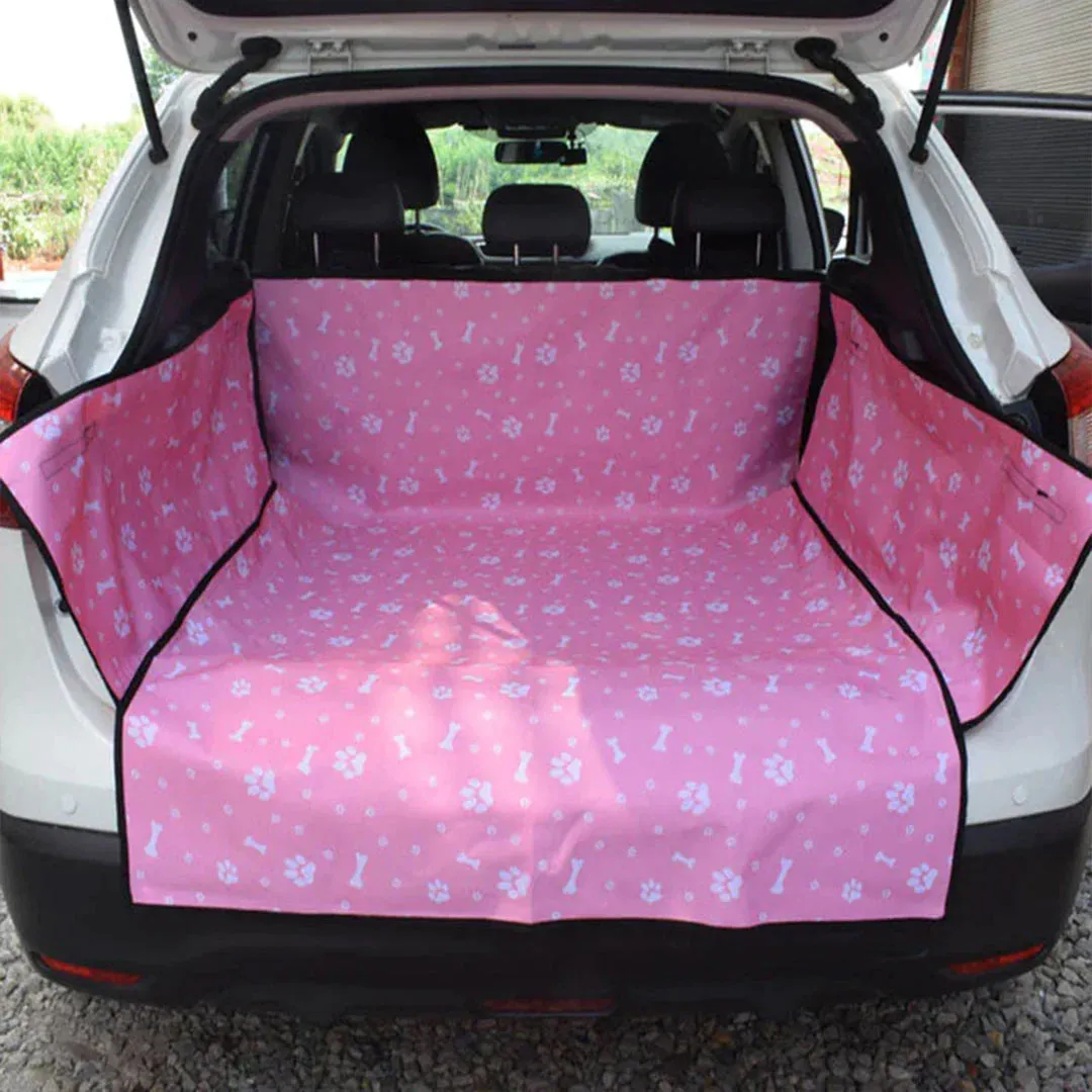 PetAffairs Waterproof Pet Car Seat Cover and Trunk Mat