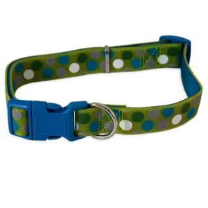 Petmate Green Dots Glow in the Dark Dog Collar