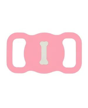 Pink AirTag Collar Holder