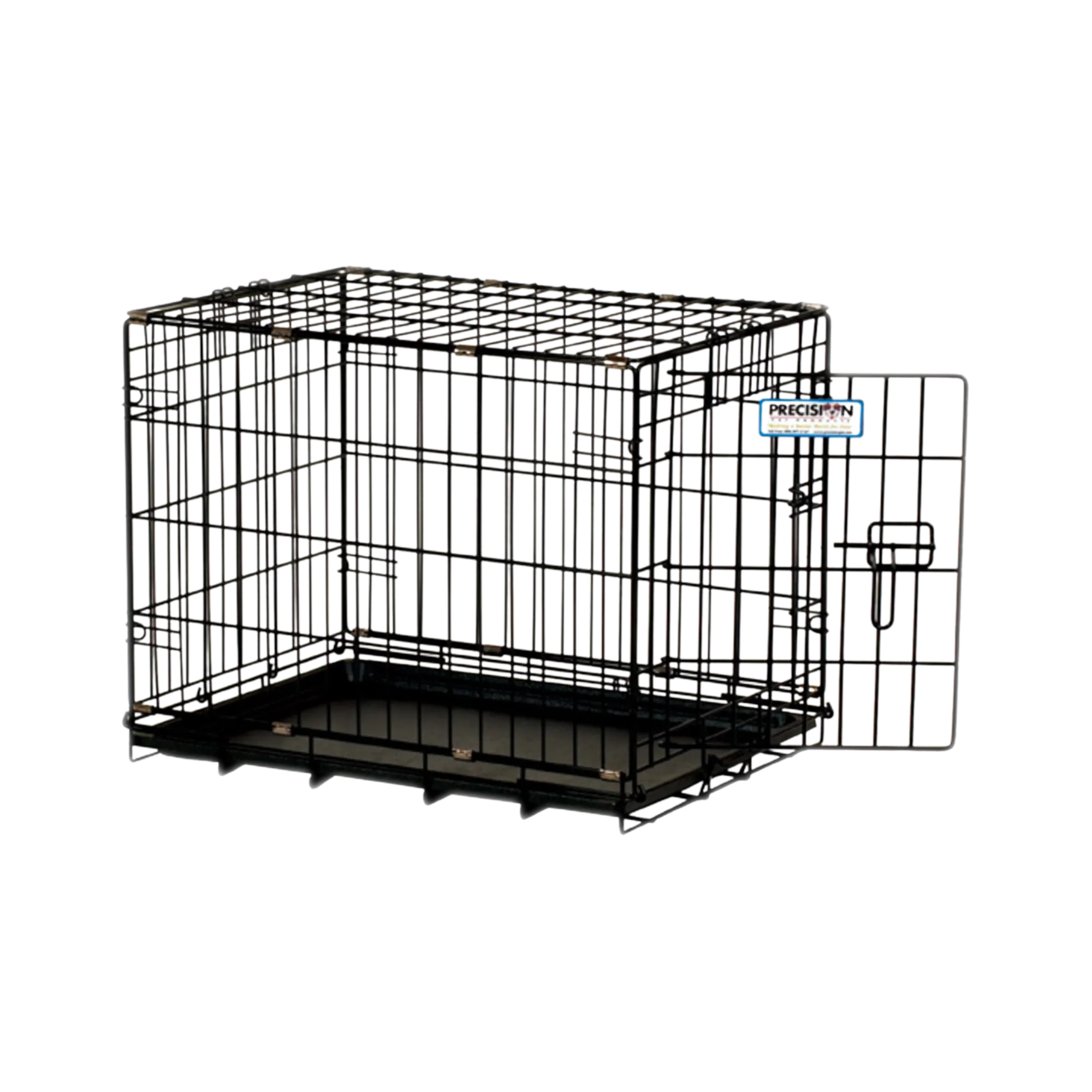 Precision Pet Products ProValu Crate 1 Door 5000 Black 42x28x30