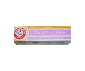 "Arm & Hammer Cavity Care Toothpaste - Protect Your Teeth with Advanced Dental Technology - Clinically Proven to Fight Cavities"