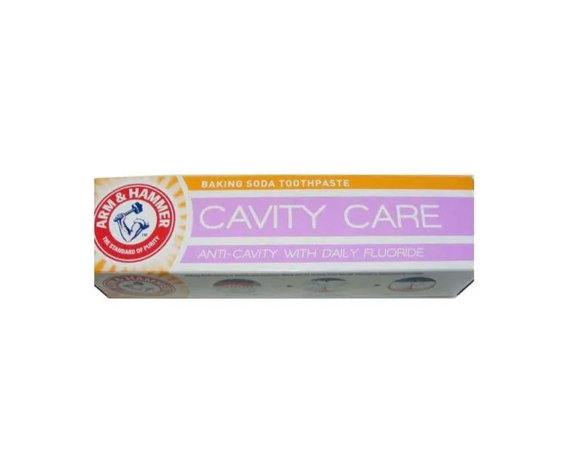 "Arm & Hammer Cavity Care Toothpaste - Protect Your Teeth with Advanced Dental Technology - Clinically Proven to Fight Cavities"