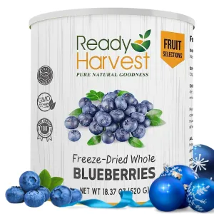 Ready Harvest Freeze-Dried Blueberries - 30 Year Shelf Life - #10 Can