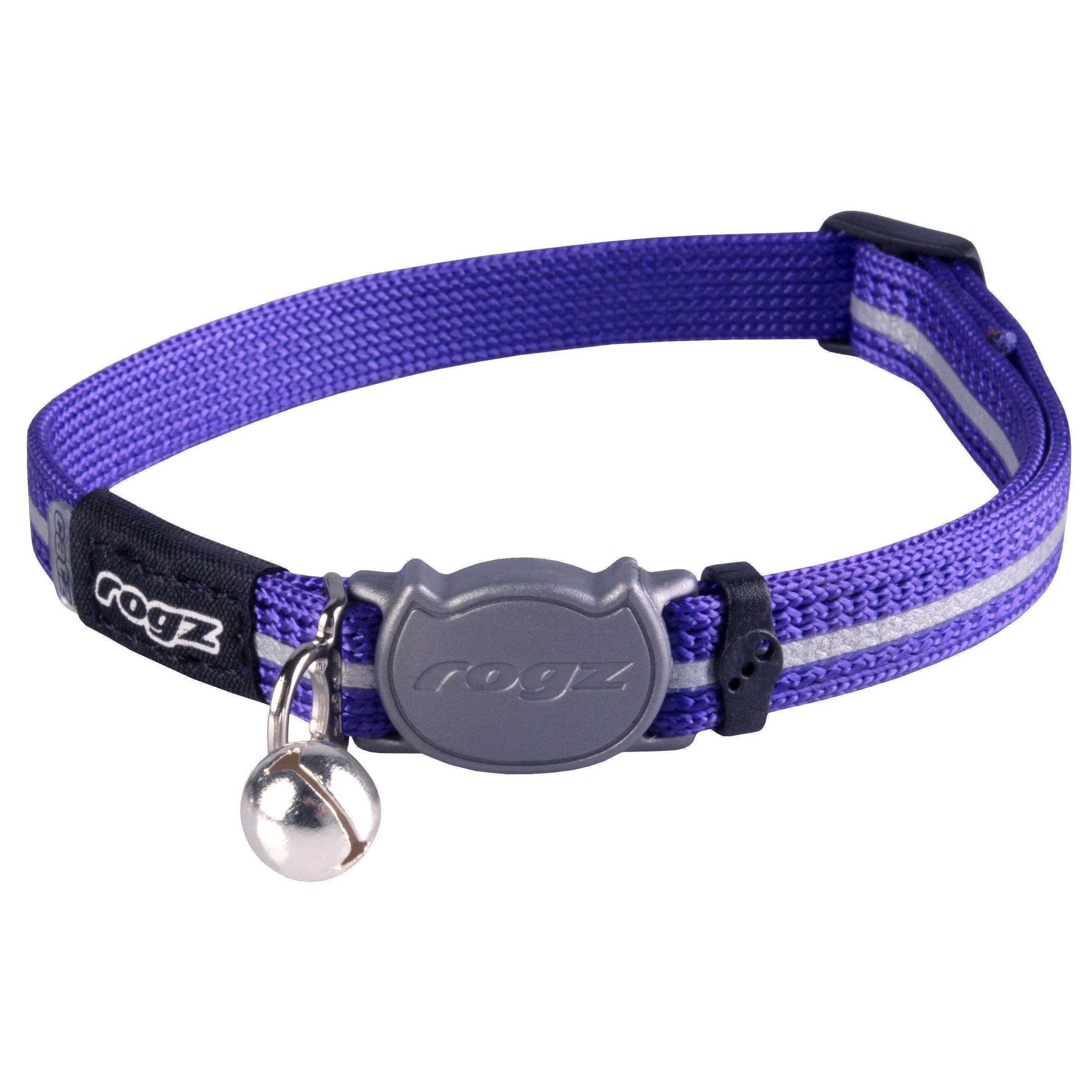 Rogz AlleyCat Safeloc Extra Small Cat Collar Purple